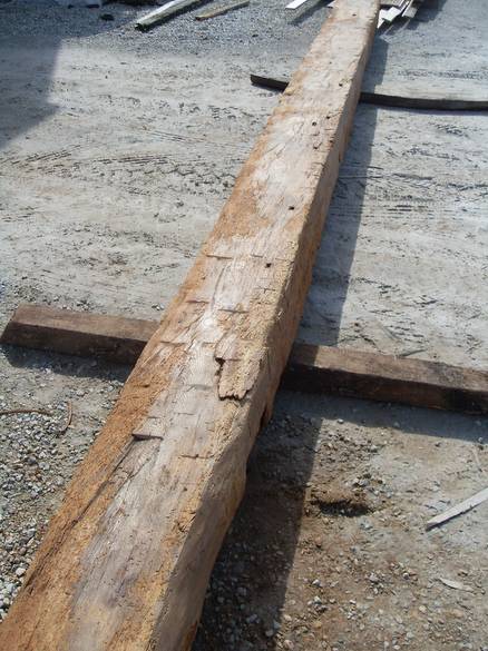 Hand Hewn Timber for Approval